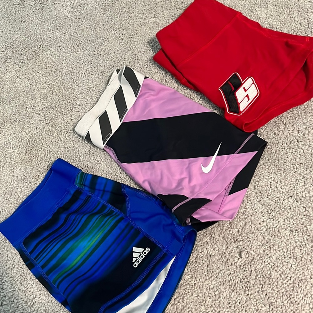 Nike dri fit shorts and workout shorts